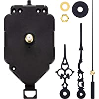 Hicarer Movimiento de Reloj Pendulum Kit de Movimientos de Cuarzo Reemplazos Mecanismos de Movimiento (Eje de 0-79…